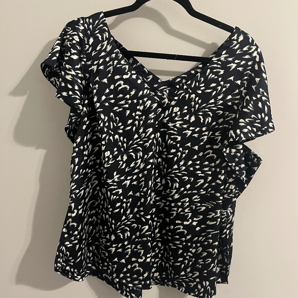 Liverpool Silky top Navy XL